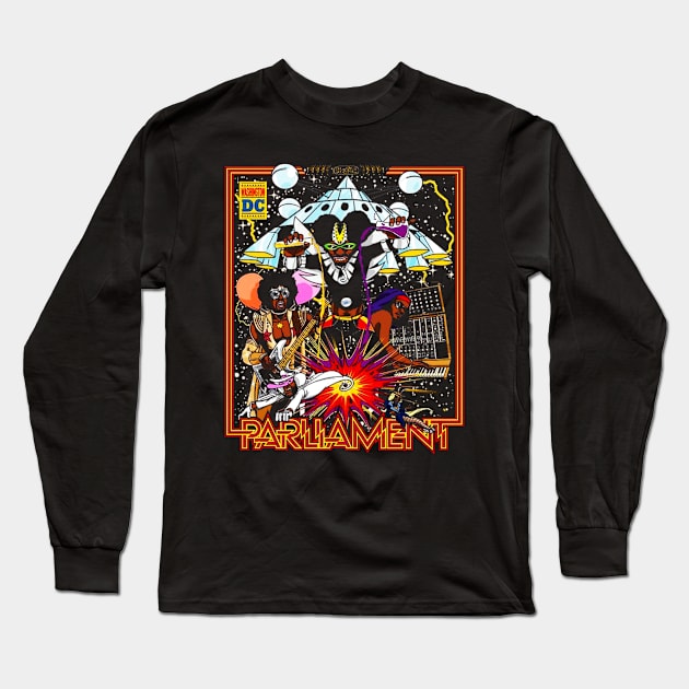 funkadelic Long Sleeve T-Shirt by Kena Ring Arts